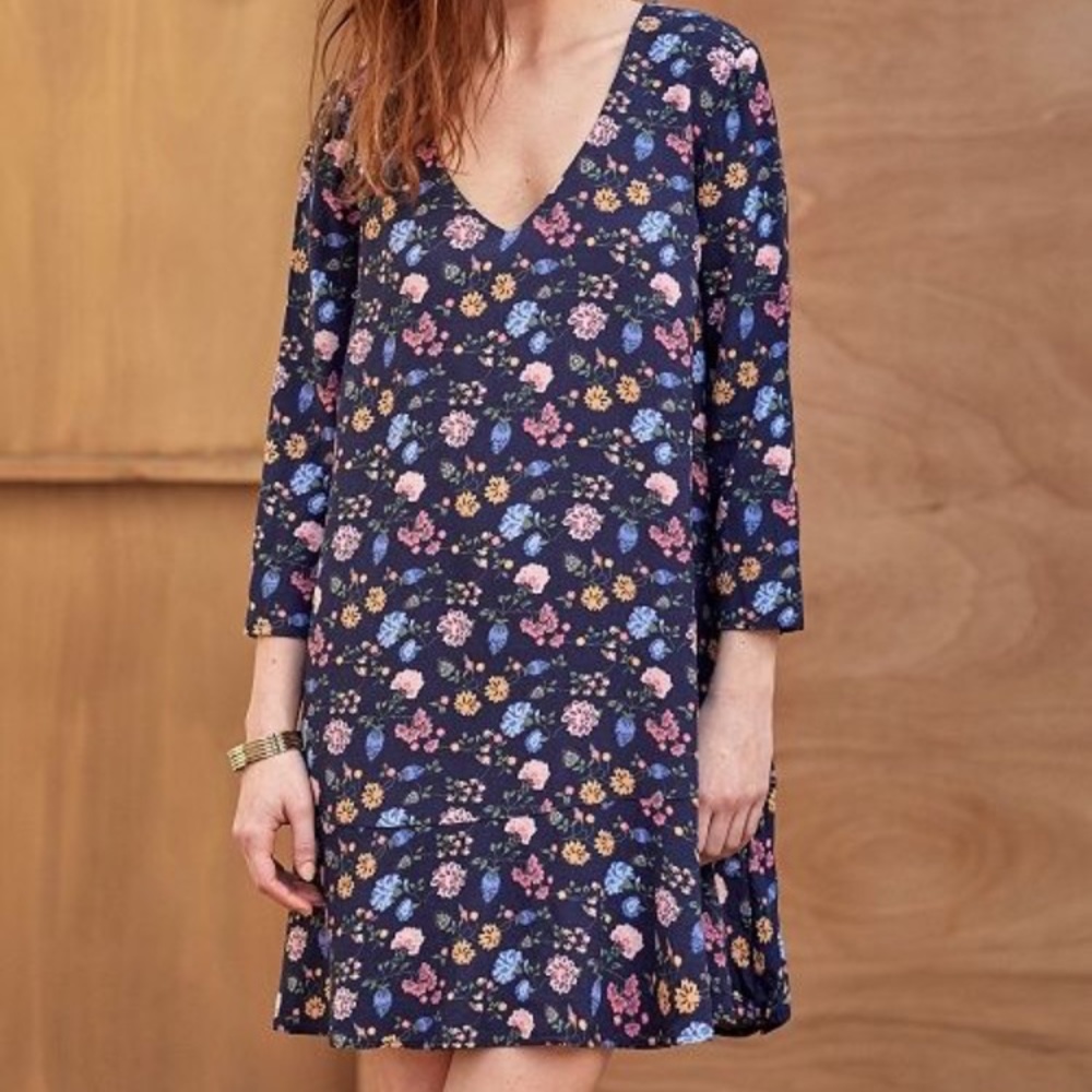 Sezane floral dress